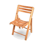 Premium Wooden Foldable Chair – Sturdy, Stylish & Space-Saving