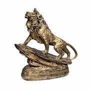Majestic Royal Lion King – Golden Lion Figurine (Large)🦁