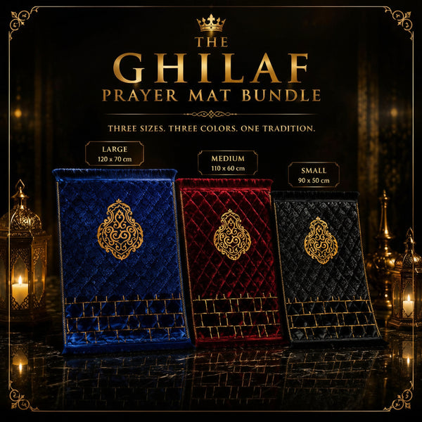 The Ghilaf Prayer Mat Bundle of Three